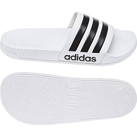 adidas badeschuhe herren weiß|adidas badelatschen.